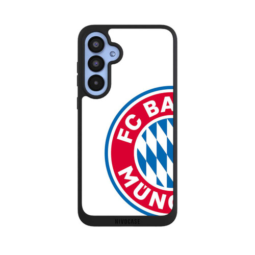 Samsung Galaxy A55 5G NIVOpure Großes FCB Logo Weiß