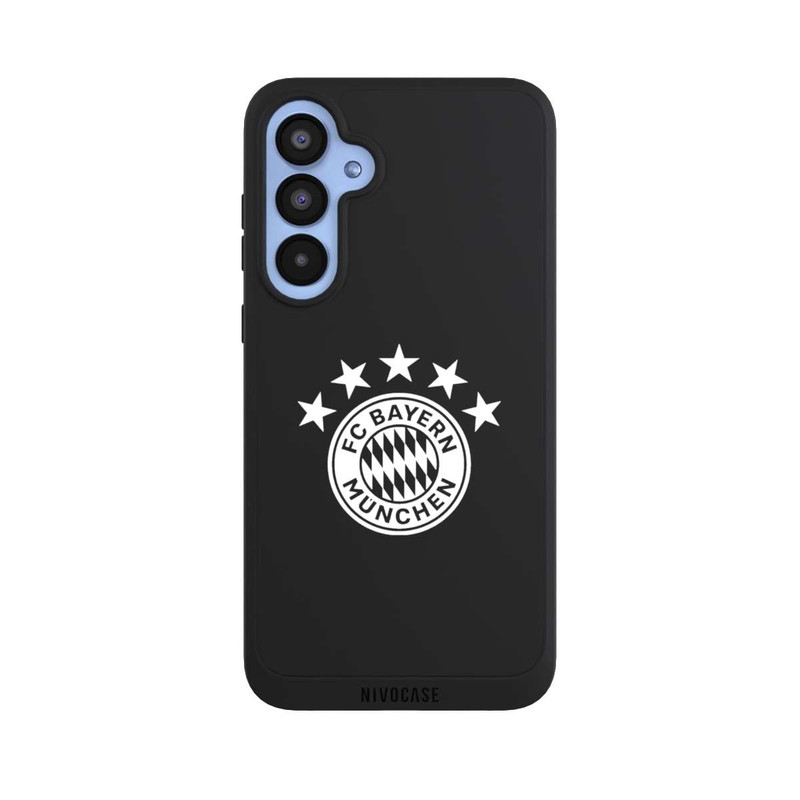 Galaxy A55 5G NIVOpure Logo FCB Uni avec Étoiles - sans Fond