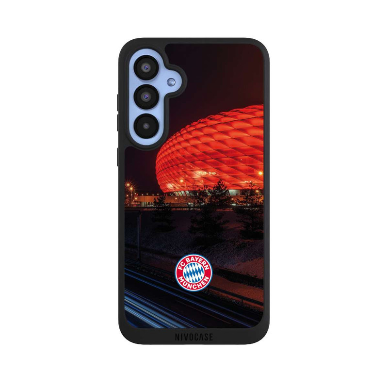 Galaxy A55 5G NIVOpure Allianz Arena at night FCB
