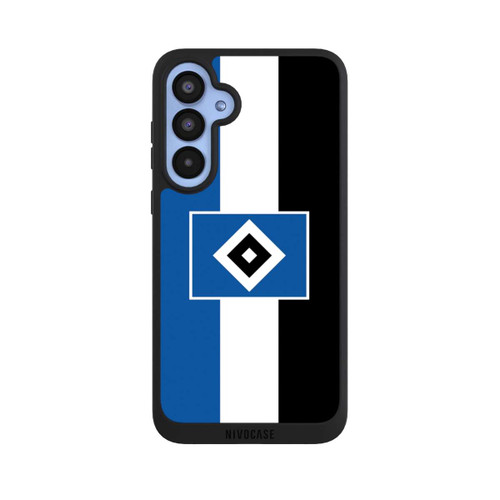 Samsung Galaxy A55 5G NIVOpure HSV Streifen - Blau-Weiß-Schwarz