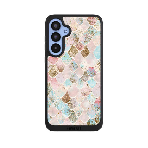 Samsung Galaxy A55 5G NIVOpure Glitzer Look Meerjungfrau Muster