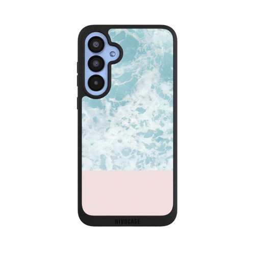 Samsung Galaxy A55 5G NIVOpure Rosa am Meer