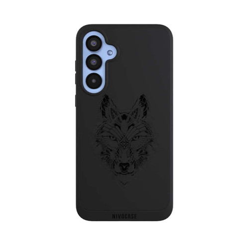 Samsung Galaxy A55 5G NIVOpure Wolf Mandala ohne Hintergrund