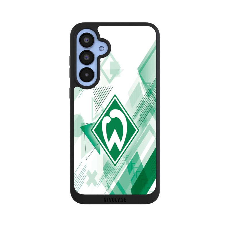 Galaxy A55 5G NIVOpure Weiße Grafikelemente - Werder Bremen