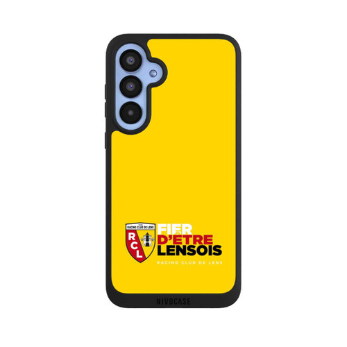 Samsung Galaxy A55 5G NIVOpure Fond Logo RCL Jaune