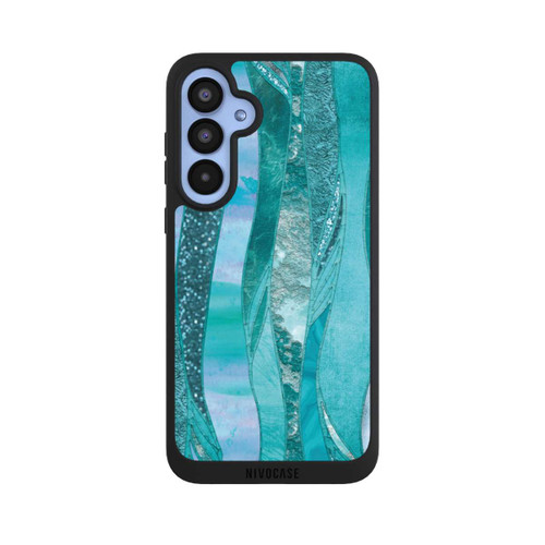 Samsung Galaxy A55 5G NIVOpure Blue Glamour Glitter Look