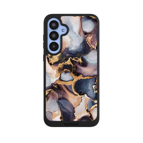 Samsung Galaxy A55 5G NIVOpure Dreamy Ink Grey Gold Print