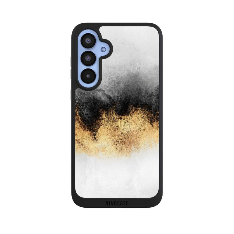 Galaxy A55 5G NIVOpure Grauer Himmelstaub Golddruck