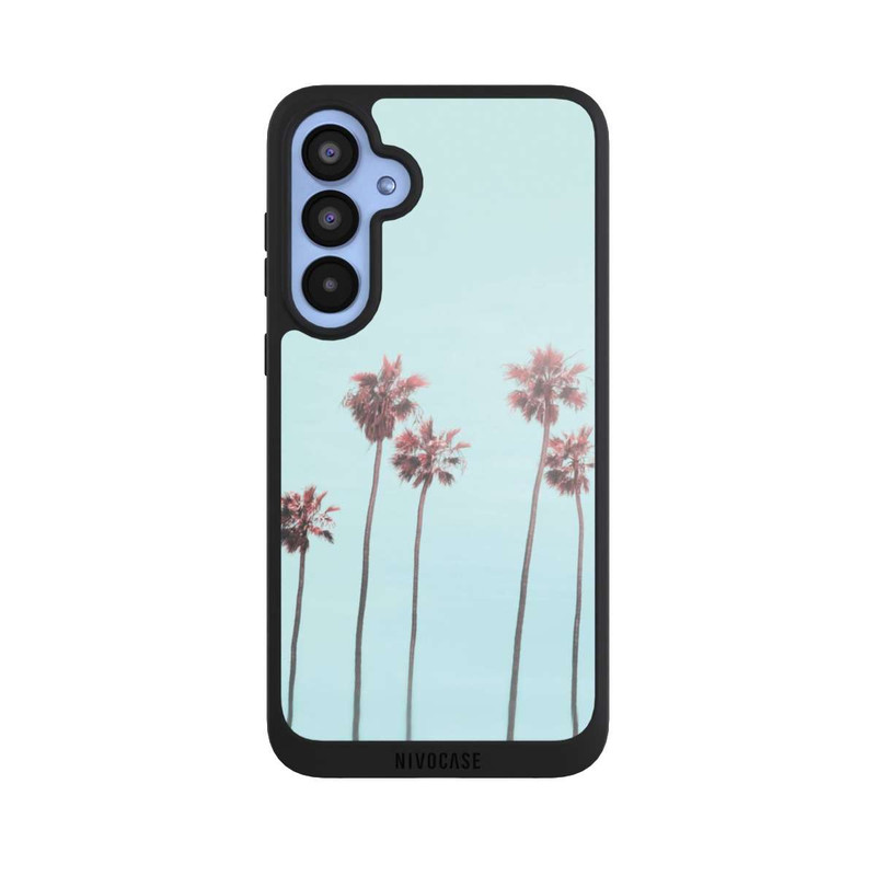 Galaxy A55 5G NIVOpure Pink Light Paradise Beach Palm