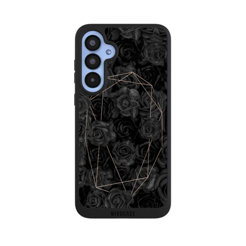 Samsung Galaxy A55 5G NIVOpure Schwarze Rosen