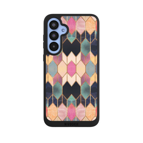 Samsung Galaxy A55 5G NIVOpure Bunte Glasscheibe