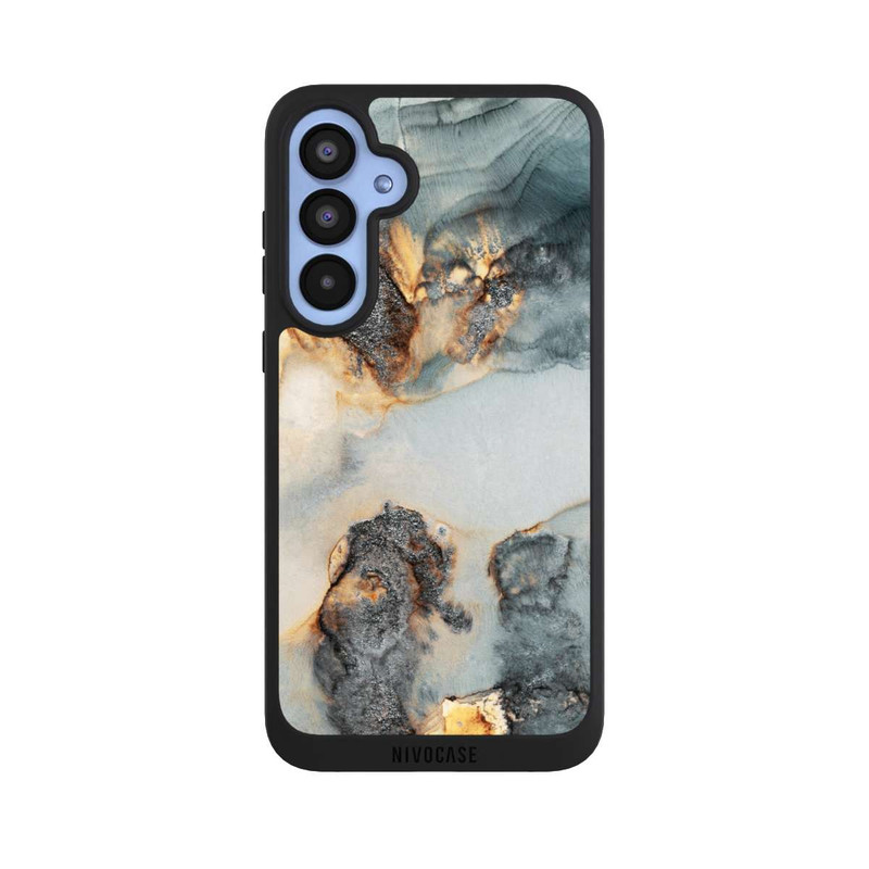Galaxy A55 5G NIVOpure Flutwellen Golddruck