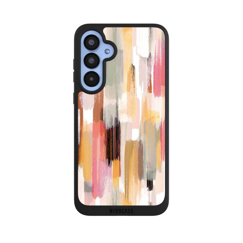 Galaxy A55 5G NIVOpure Abstrakte Pinselstriche Herbsttöne