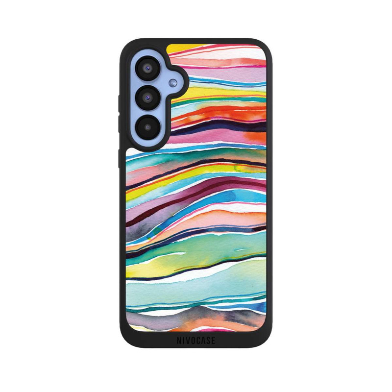 Galaxy A55 5G NIVOpure Watercolor Agate Layers