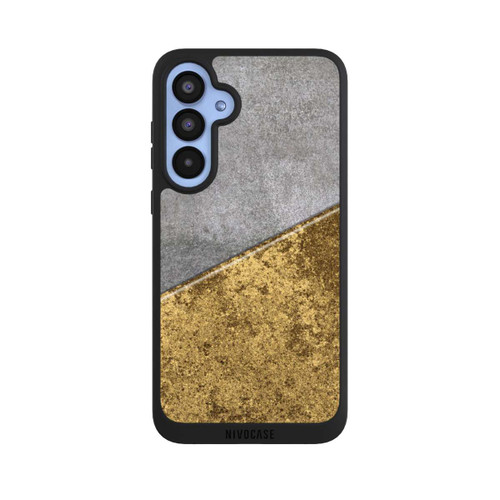 Samsung Galaxy A55 5G NIVOpure Beton und Goldlook