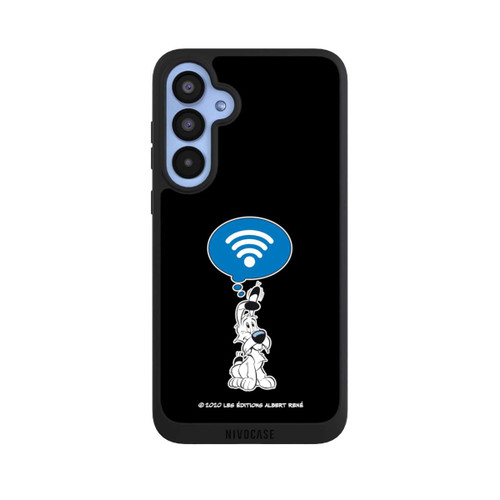 Samsung Galaxy A55 5G NIVOpure Idéfix WI-FI Sur Fond Noir