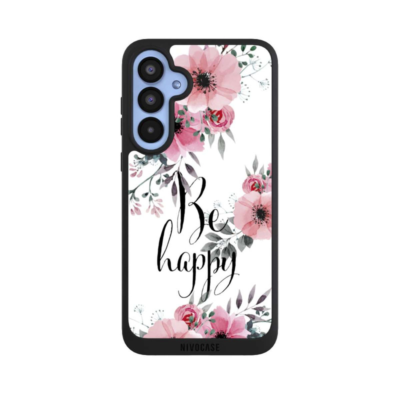 Galaxy A55 5G NIVOpure Be Happy Blumen