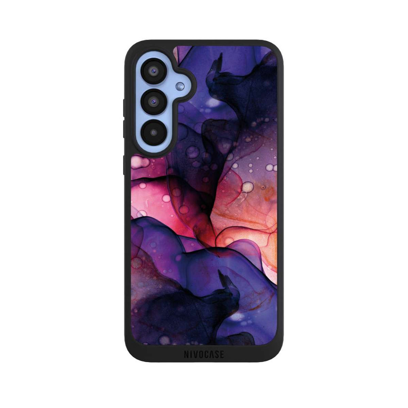 Galaxy A55 5G NIVOpure Flüssige Kunst Lila-Pink