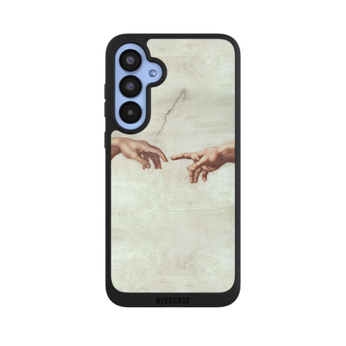 Samsung Galaxy A55 5G NIVOpure Hands of God and Adam by Michelangelo Buonarroti