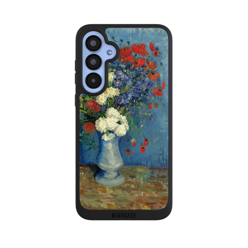 Galaxy A55 5G NIVOpure Still Life Vase with Cornflowers and Poppies by Vincent Van Gogh