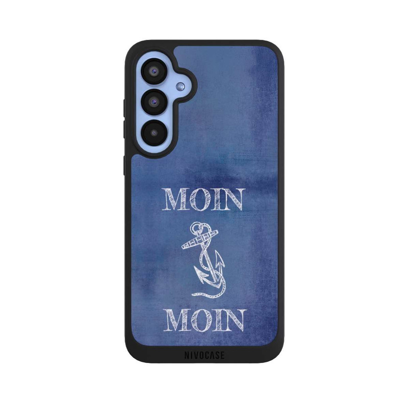Galaxy A55 5G NIVOpure Moin Anker grunge blau