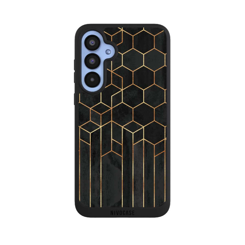 Galaxy A55 5G NIVOpure Black Hexagons