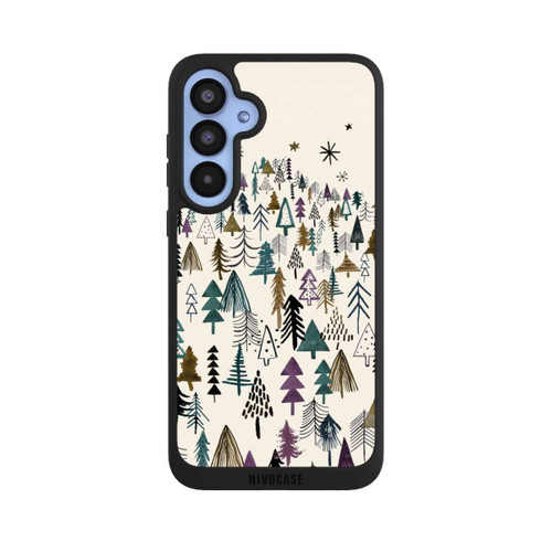 Samsung Galaxy A55 5G NIVOpure Bergbäume Wald Lila