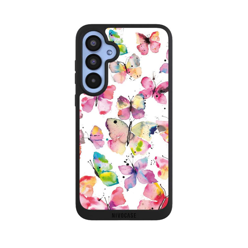 Galaxy A55 5G NIVOpure Watercolor Spring Butterflies