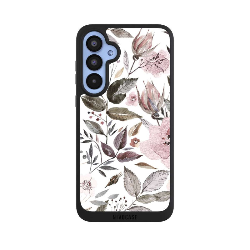 Galaxy A55 5G NIVOpure Aquarell braune Rosenblüten