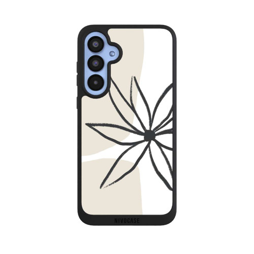 Samsung Galaxy A55 5G NIVOpure Blume und Creme