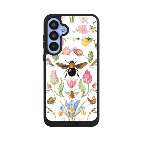 Samsung Galaxy A55 5G NIVOpure Wildflowers and Bee White