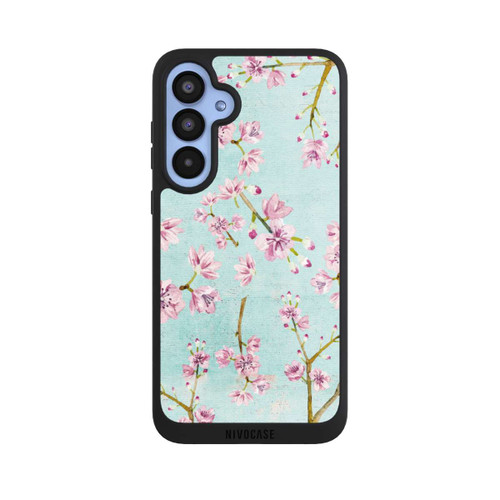 Samsung Galaxy A55 5G NIVOpure Cherry Blossom Twigs Pattern Light Blue