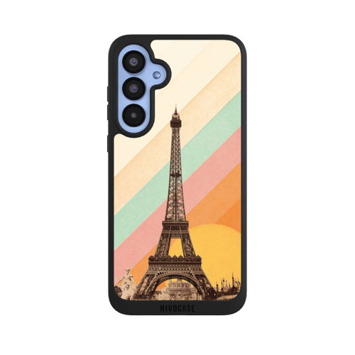 Samsung Galaxy A55 5G NIVOpure Eiffelturm Regenbogen