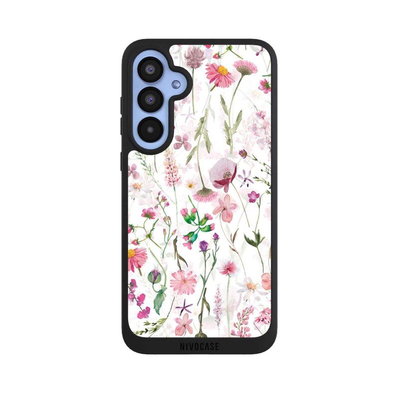 Galaxy A55 5G NIVOpure Rosa Blumenwiese