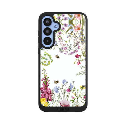 Samsung Galaxy A55 5G NIVOpure Cadre de fleurs sauvages des prés d'été