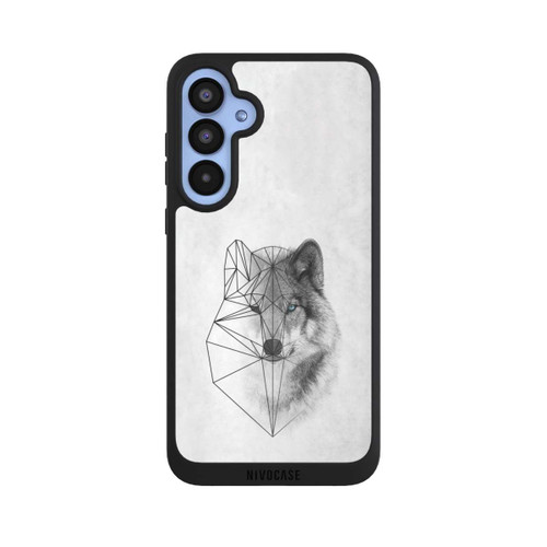 Samsung Galaxy A55 5G NIVOpure Polygonaler Wolf