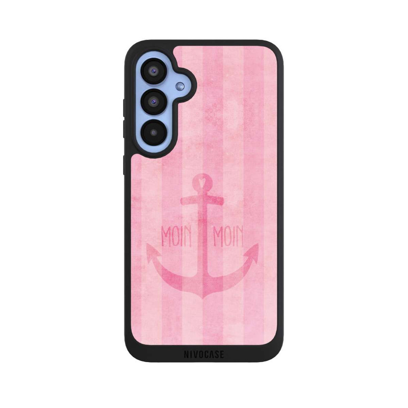 Galaxy A55 5G NIVOpure Moin Moin Stripes Pink