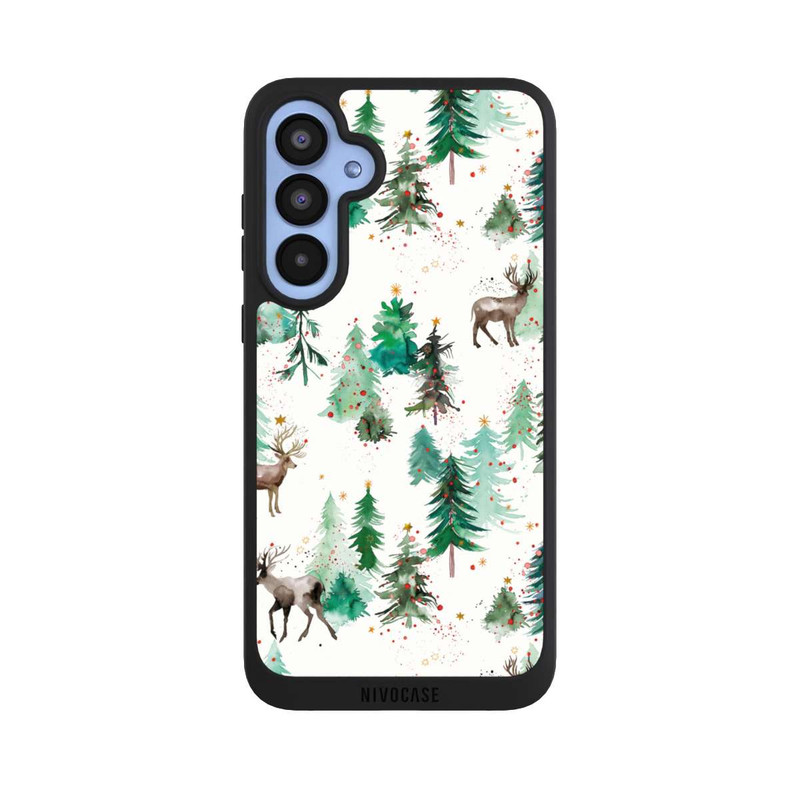 Galaxy A55 5G NIVOpure Deers and Winter Xmas Trees