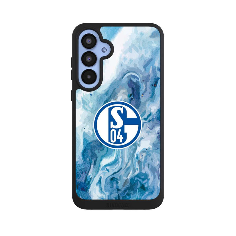 Galaxy A55 5G NIVOpure Schalke 04 Flüssig Blau