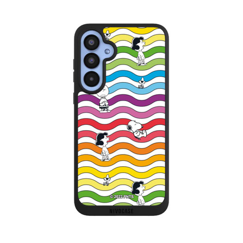Samsung Galaxy A55 5G NIVOpure Snoopy Pattern Rainbow