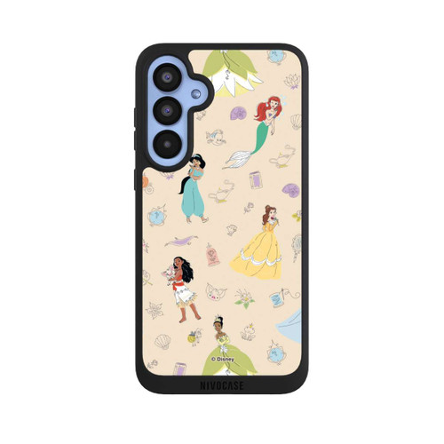 Samsung Galaxy A55 5G NIVOpure Princess Pattern Beige Disney Princess