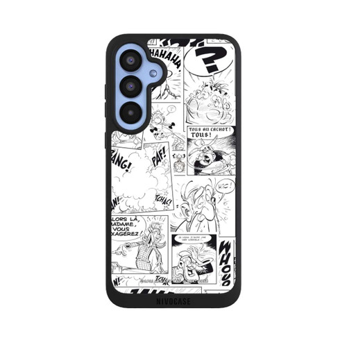 Samsung Galaxy A55 5G NIVOpure BD Astérix Blanc &amp; Noir