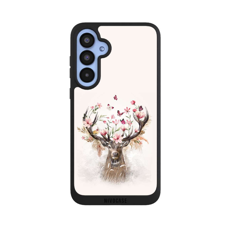Galaxy A55 5G NIVOpure Hirsch Blumen Geweih