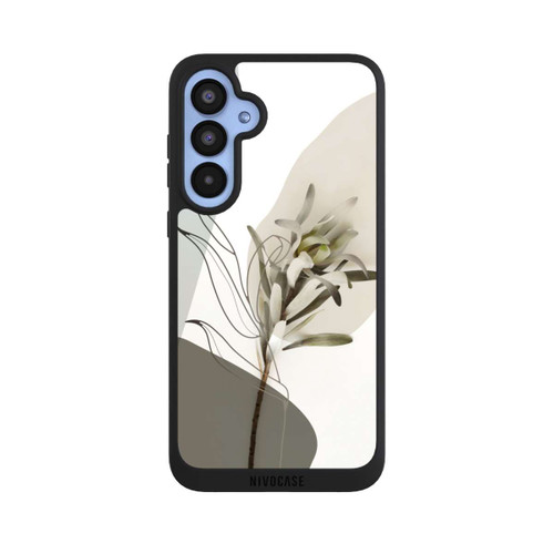 Samsung Galaxy A55 5G NIVOpure Boho Line Art Olive Green