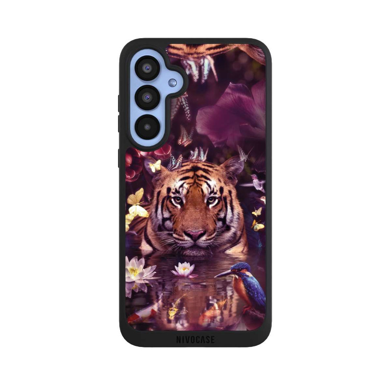 Galaxy A55 5G NIVOpure Tiger Blumenrahmen