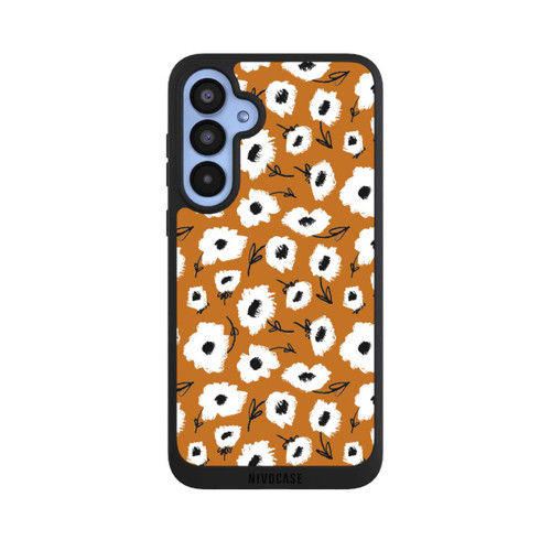 Samsung Galaxy A55 5G NIVOpure Pattern Fleurs Ocres