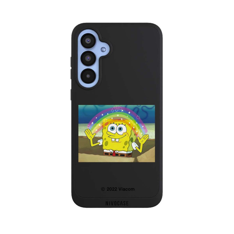 Galaxy A55 5G NIVOpure Spongebob - Rainbow Meme transparent