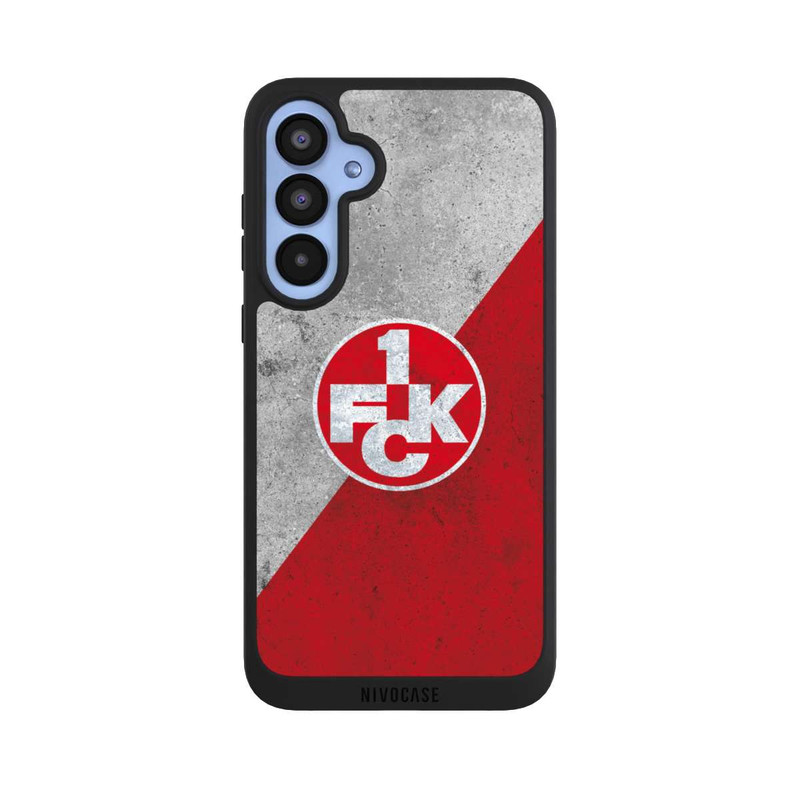 Galaxy A55 5G NIVOpure 1.FC Kaiserslautern-Beton Logo red