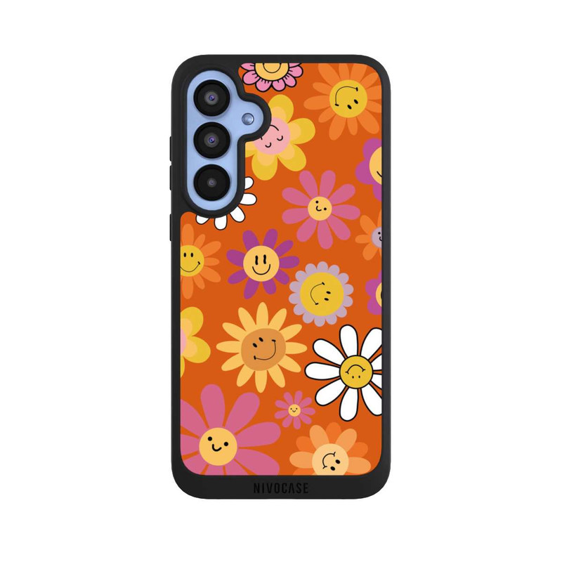 Galaxy A55 5G NIVOpure Smiles Orange Flowers