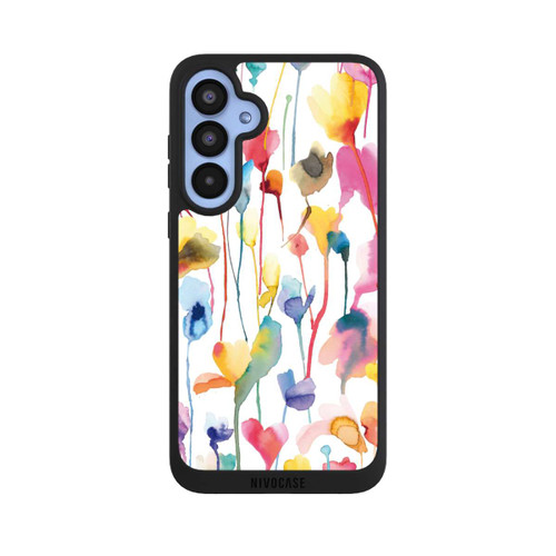 Samsung Galaxy A55 5G NIVOpure Aquarell Wildblumen bunt